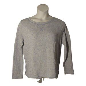 Gap L Heathered Blue Lightweight Sweatshirt Shirt Top